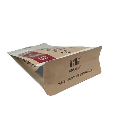 kwaliteit  High Quality Recyclable Flat Bottom Coffee Bean Packaging Bags With Side Window fabriek