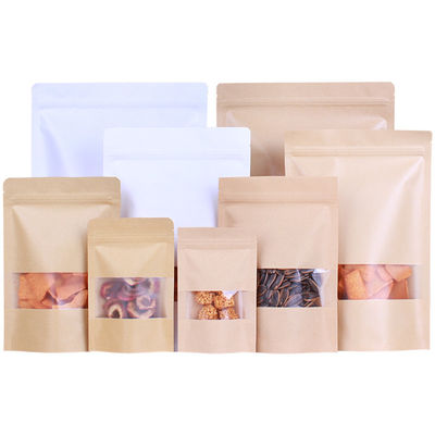 De Bruine Koffie Bean Packaging Bag With Valve van Kwong Wah Factory Stock Supply Kraft